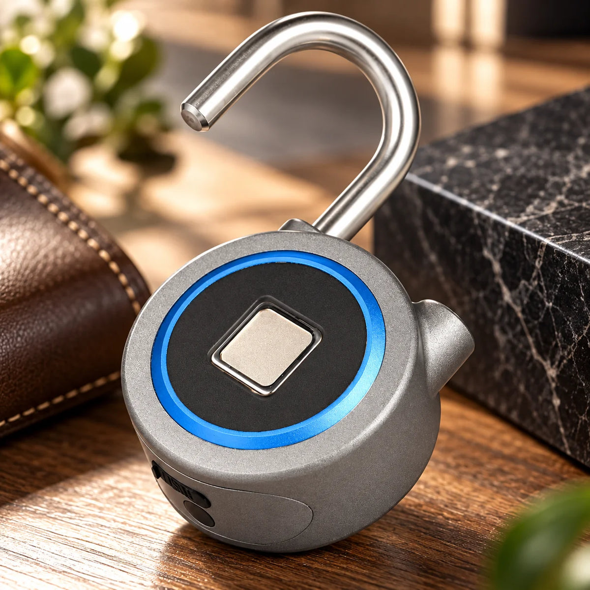 Padlock Fingerprint & Bluetooth App IP65
