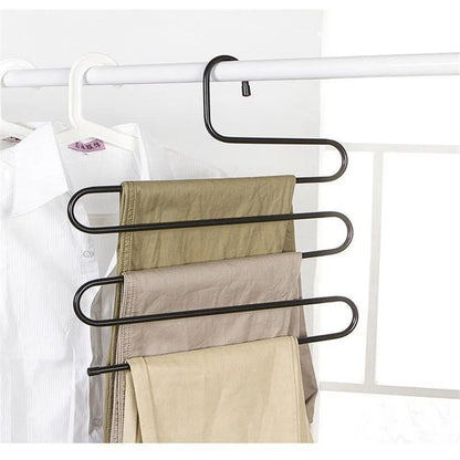 Pants Rack Collapsible 5-Tier Stainless Steel