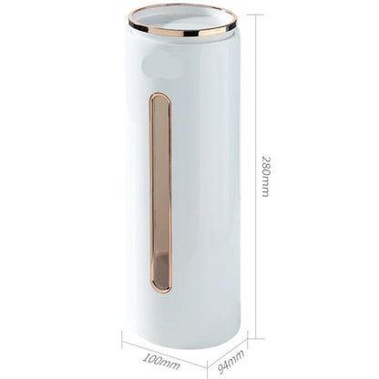 Paper Cup Dispenser Self-Adhesive One-at-a-Time With Visible Supply Window