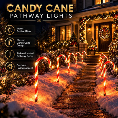 Pathway Lights Solar-Powered Dusk-to-Dawn Set of 12