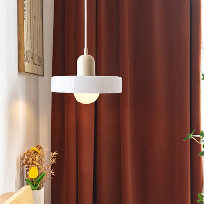 Pendant Lamp Glass Globe Height-Adjustable & 3-Color