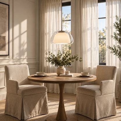Pendant Light Frosted Glass Dome Soft Diffused Glow