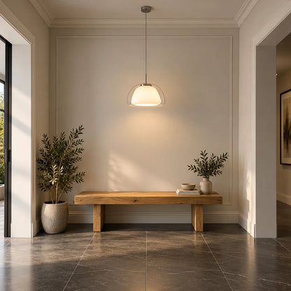 Pendant Light Frosted Glass Dome Soft Diffused Glow