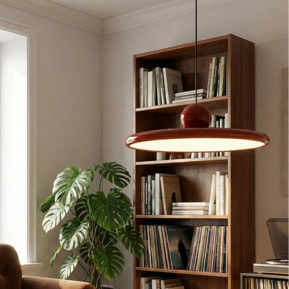 Pendant Light Hovering Orb High Gloss Lacquer