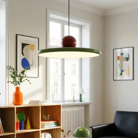 Pendant Light Hovering Orb High Gloss Lacquer