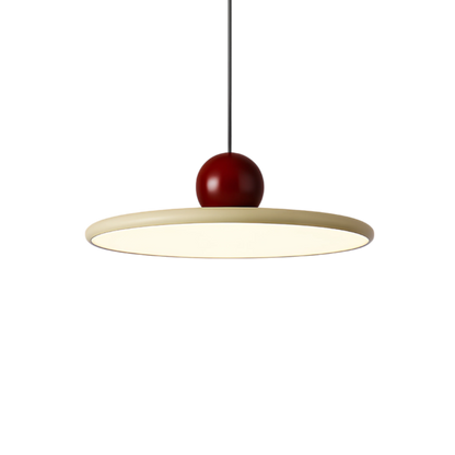 Pendant Light Hovering Orb High Gloss Lacquer