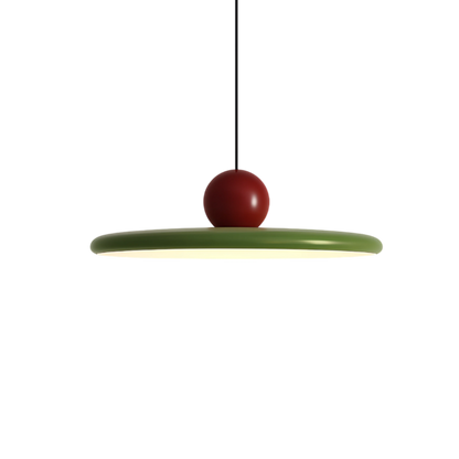 Pendant Light Hovering Orb High Gloss Lacquer