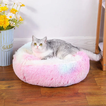 Pet Bed Plush Interior High-Density Foam Support