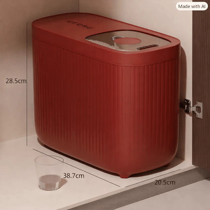 Pet Food Storage Container Airtight BPA-Free Locking Lid
