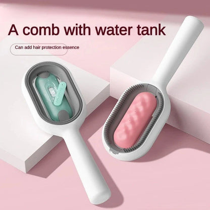 Pet Grooming Brush Water-Based Cleaning & Loose Fur Removal