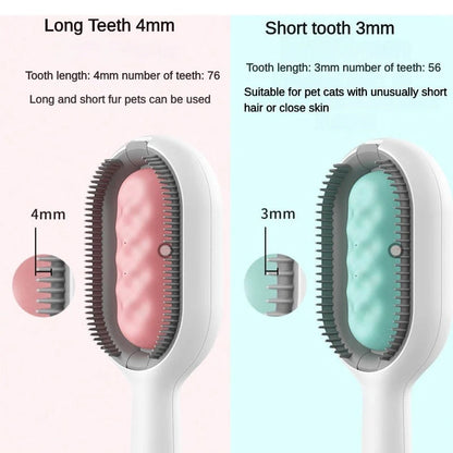 Pet Grooming Brush Water-Based Cleaning & Loose Fur Removal