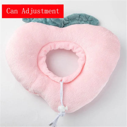 Pet Recovery Collar Soft Cotton Adjustable Washable Fit