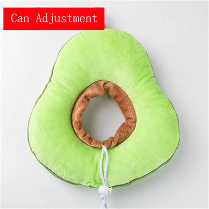 Pet Recovery Collar Soft Cotton Adjustable Washable Fit