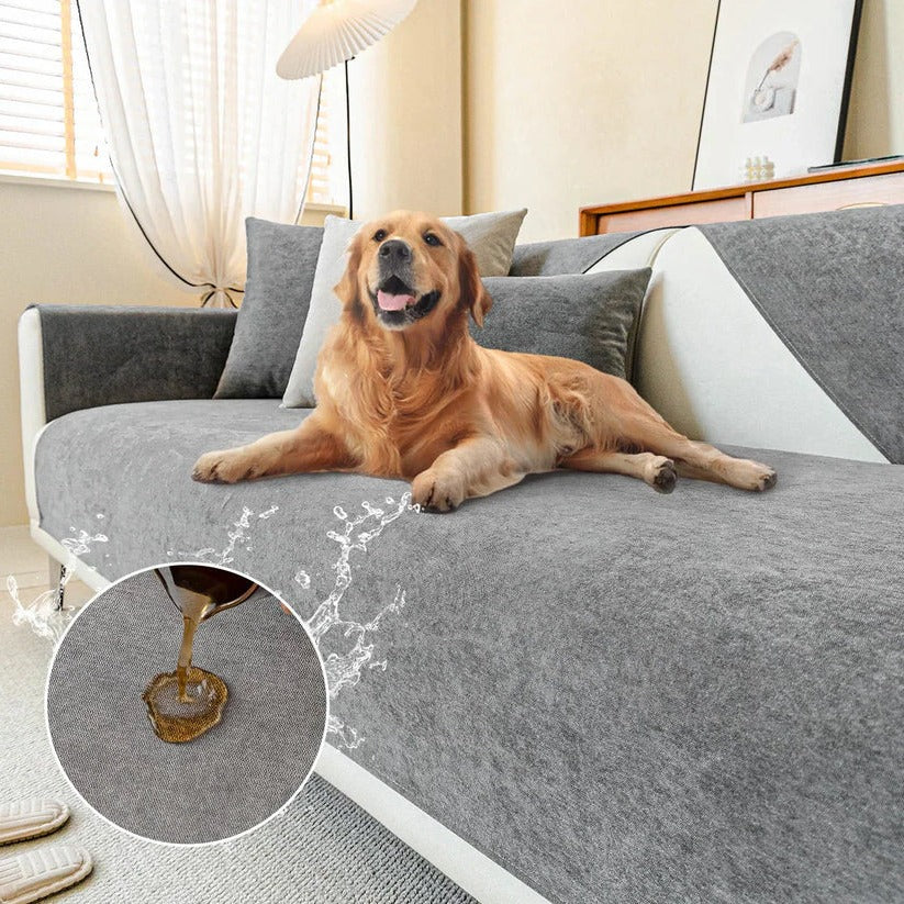 Pet Sofa Cover Recyclable Fabric Non-Slip & Scratch-Resistant