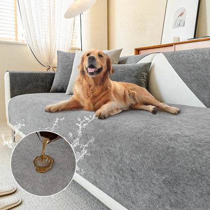 Pet Sofa Cover Recyclable Fabric Non-Slip & Scratch-Resistant