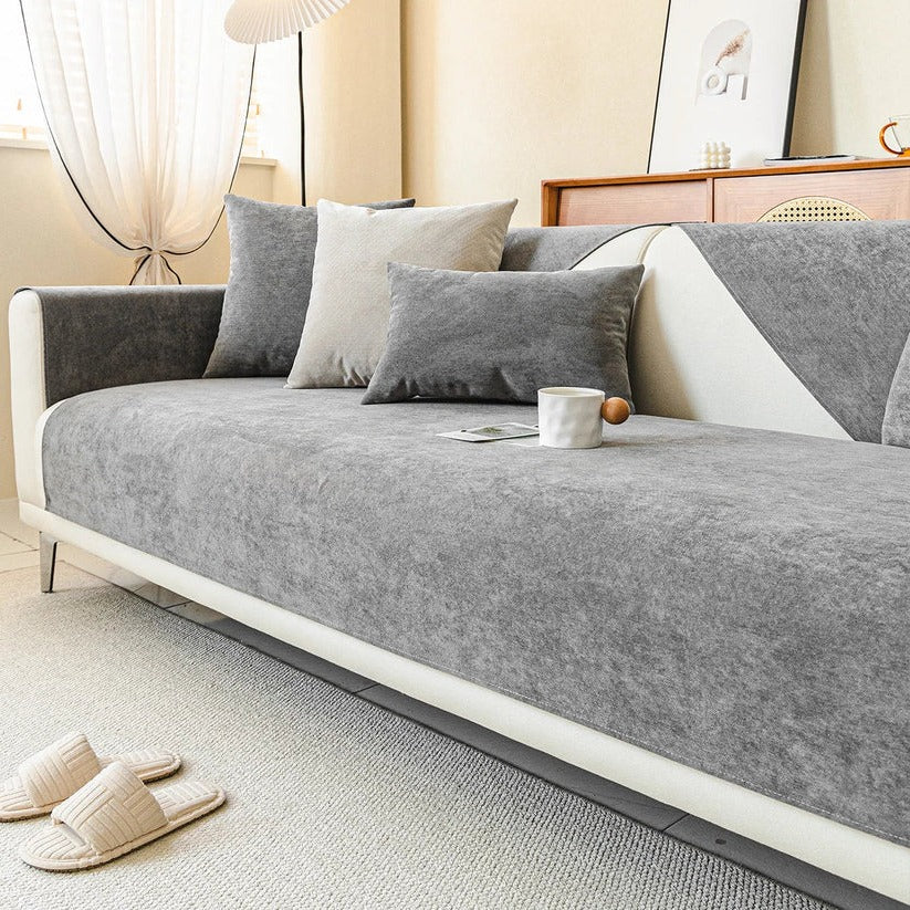 Pet Sofa Cover Recyclable Fabric Non-Slip & Scratch-Resistant