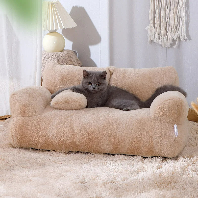Pet Sofa Plush Breathable Removable Washable Cover