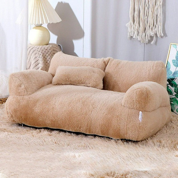 Pet Sofa Plush Breathable Removable Washable Cover