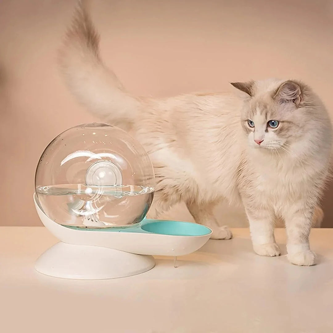 Pet Water Fountain Automatic Circulating & Spill-Proof 2.8L Capacity