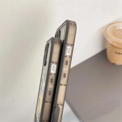 Phone Case Astronaut Design Built-In Holder For iPhone X–13 Models