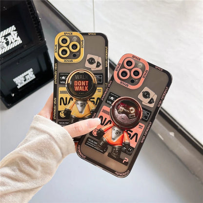 Phone Case Astronaut Design Shockproof TPU Slim Profile