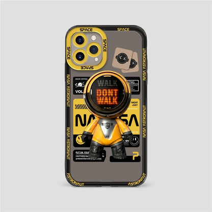 Phone Case Astronaut Design Shockproof TPU Slim Profile