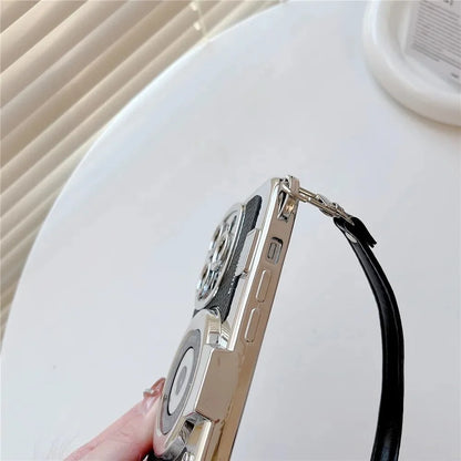 Phone Case Camera-Inspired Matte Non-Slip Anti-Scratch Lanyard & Strap