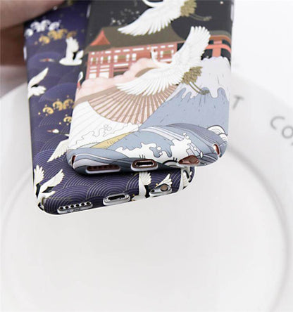 Phone Case Hard Polycarbonate Impact-Resistant Matte Patterned