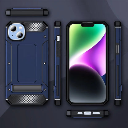 Phone Case Heavy-Duty Drop Protection Built-In Holder Magnetic