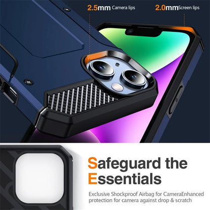 Phone Case Heavy-Duty Drop Protection Built-In Holder Magnetic