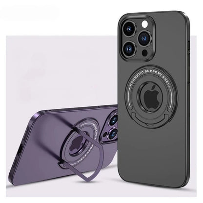 Phone Case Magnetic Ring Stand Wireless Charging Compatible