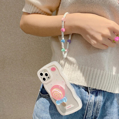 Phone Case Raised 3D Heart Shock-Resistant Soft TPU