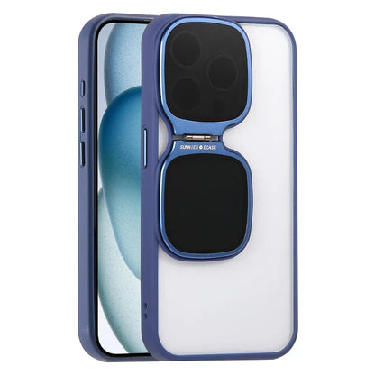 Phone Case Retractable Kickstand Raised Camera Protection Acrylic
