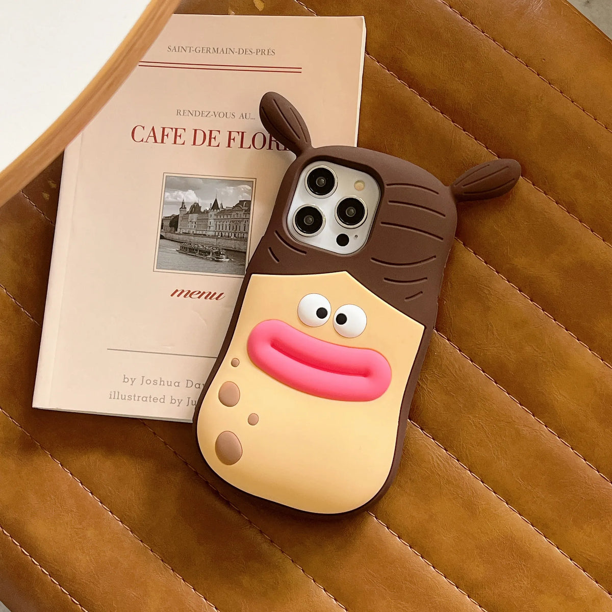 Phone Case Soft Silicone Squeezable Face Anti-Scratch