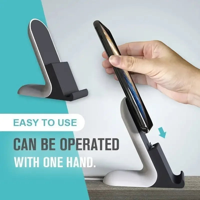 Phone Charging Stand Cable Management Case-Compatible Non-Slip Base