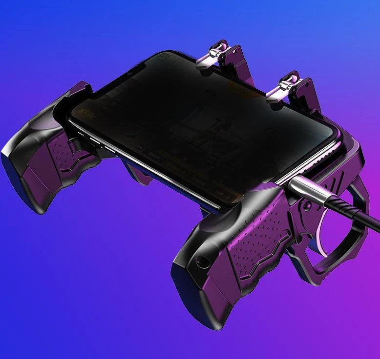 Phone Gaming Controller Four-Finger Ergonomic Grip
