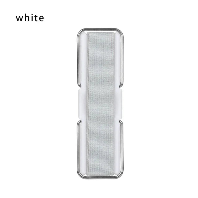 Phone Grip Holder Elastic Strap & Metal Kickstand