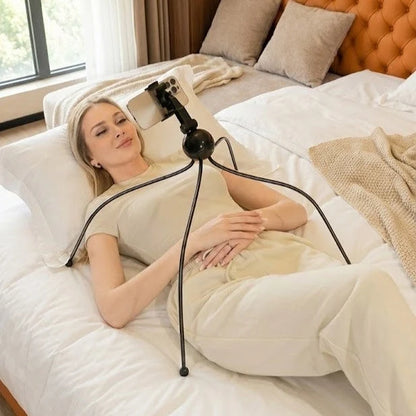 Phone Holder Flexible Legs Adjustable Angle Hands-Free Viewing