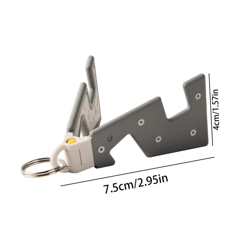 Phone Holder Keychain Compact Hands-Free Viewing