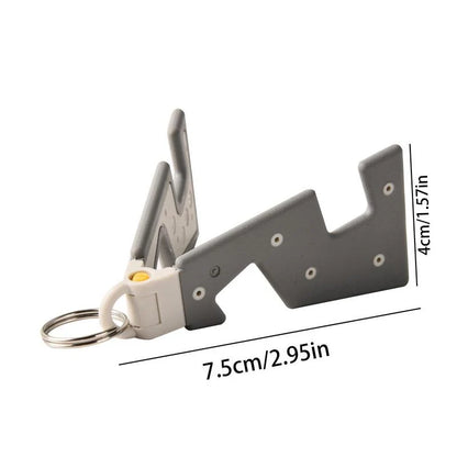 Phone Holder Keychain Compact Hands-Free Viewing