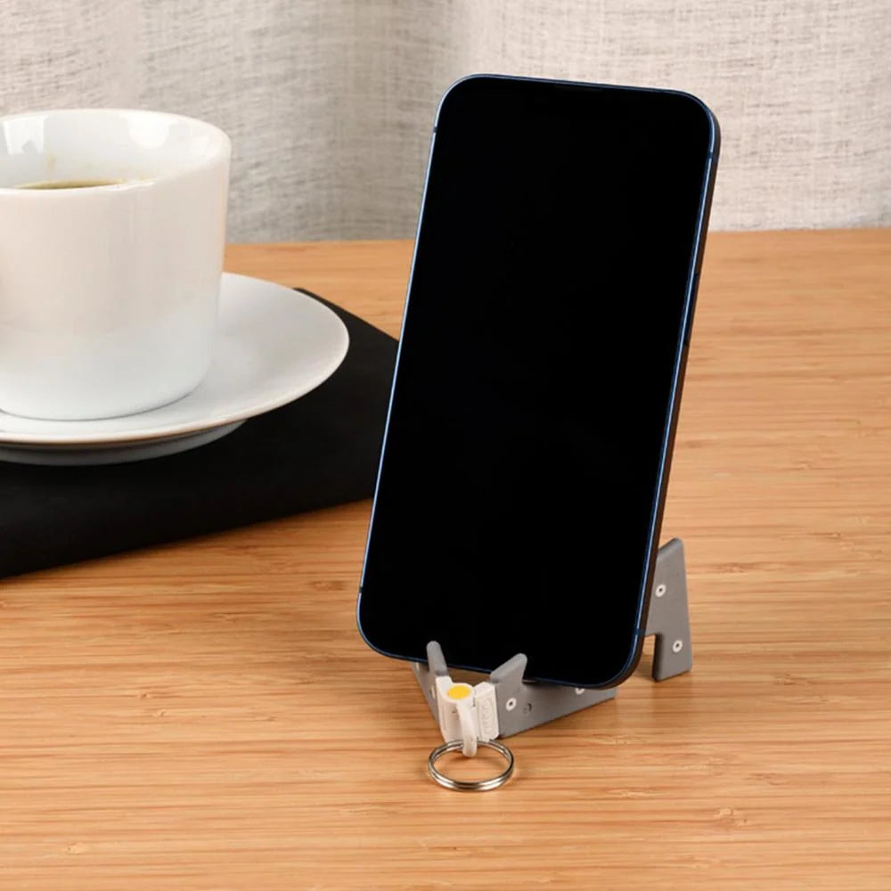 Phone Holder Keychain Compact Hands-Free Viewing