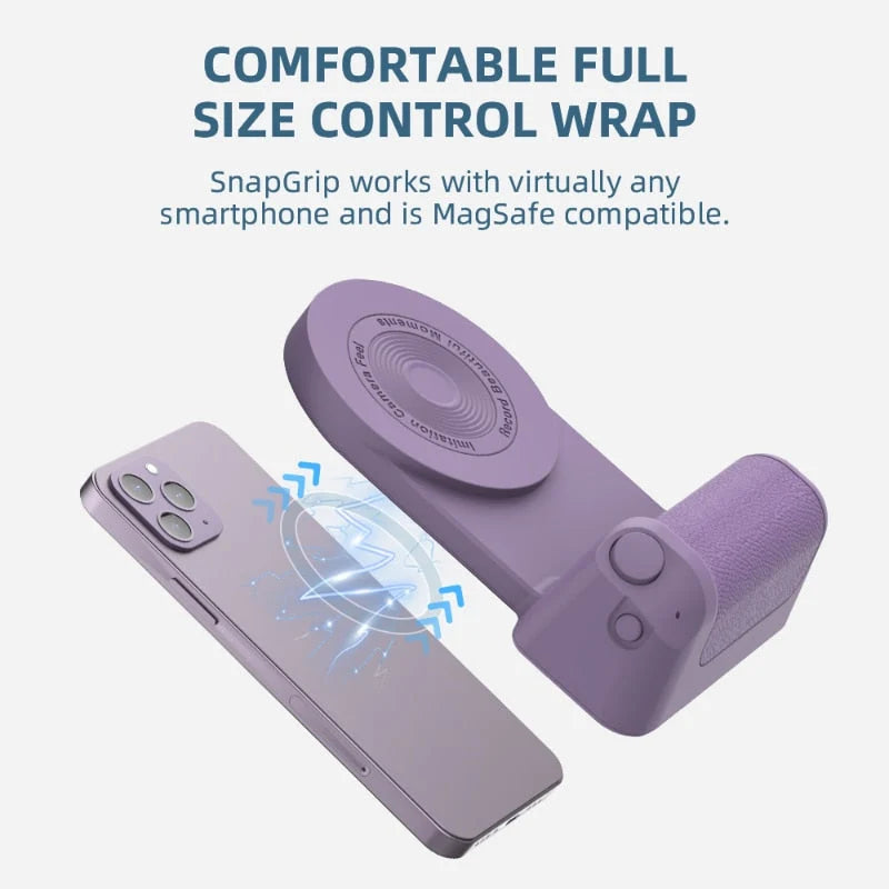 Phone Mount Magnetic Grip Compact Foldable Design