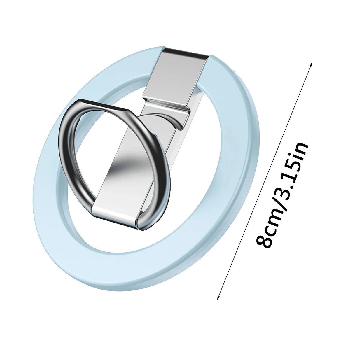 Phone Ring Holder Magnetic Hands-Free Stand & Secure Grip