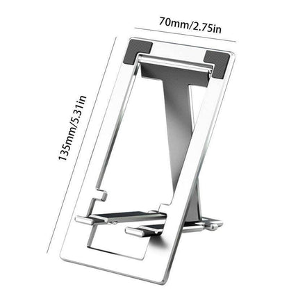 Phone Stand Adjustable Foldable Aluminum Alloy For Phones & Tablets
