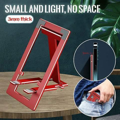 Phone Stand Adjustable Foldable Aluminum Alloy For Phones & Tablets