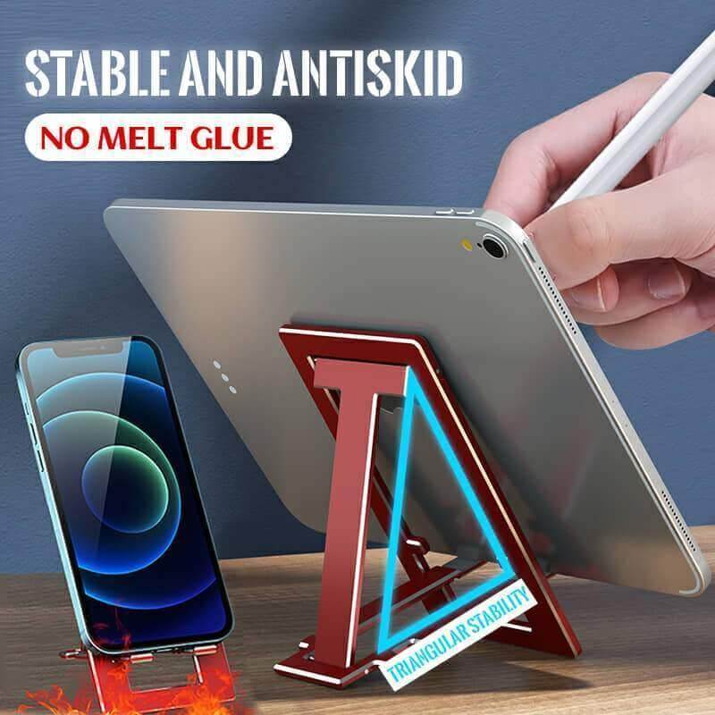 Phone Stand Adjustable Foldable Aluminum Alloy For Phones & Tablets