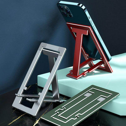 Phone Stand Adjustable Foldable Aluminum Alloy For Phones & Tablets