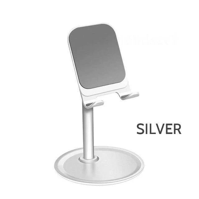 Phone & Tablet Stand Adjustable Height Foldable Metal Design