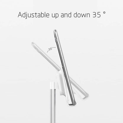 Phone & Tablet Stand Adjustable Height Foldable Metal Design