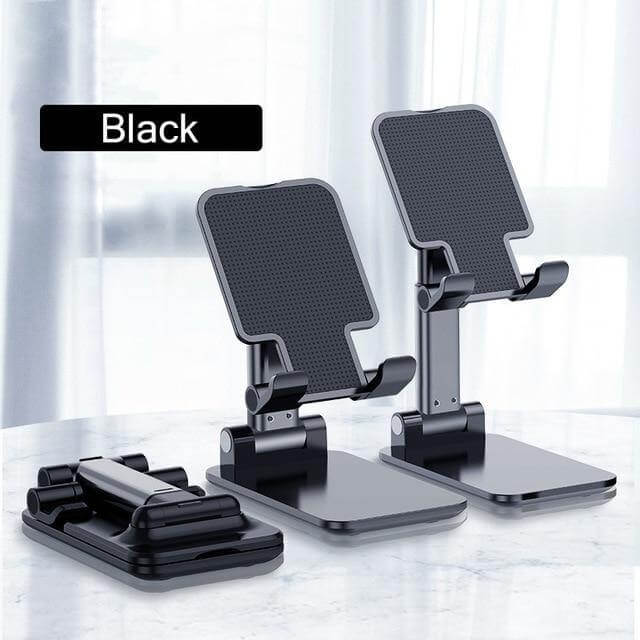 Phone & Tablet Stand Adjustable Height Foldable Metal Design